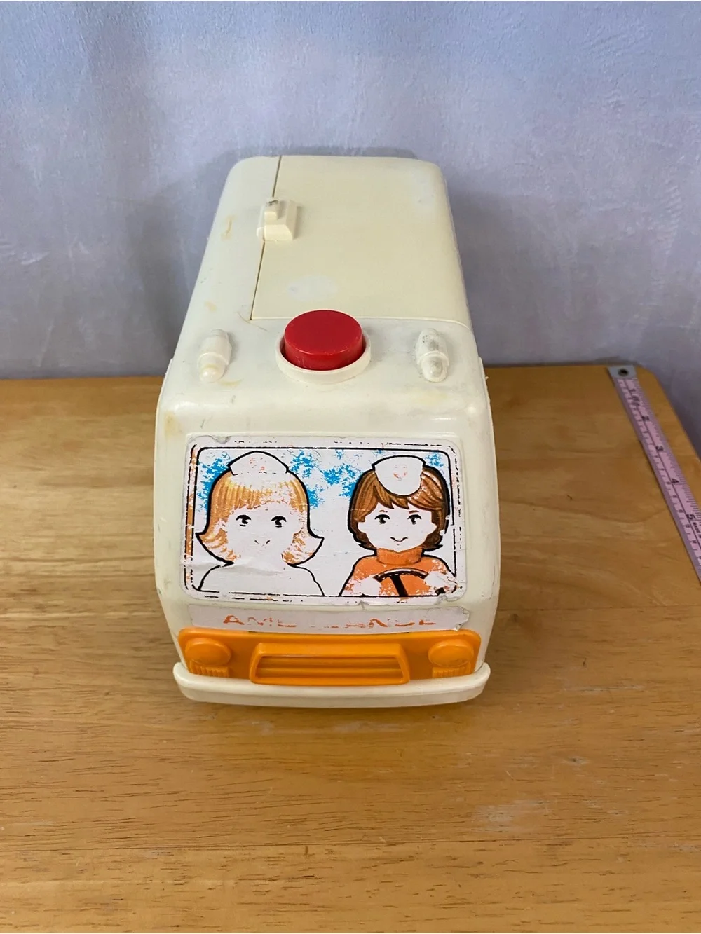 Vintage 1978 Tomy Sears Play Paramedic Van Ambulance